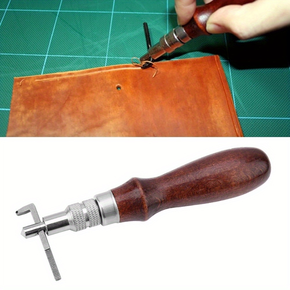 Leatherworking Equipment - 1PC Adjustable Leather Edge Stitching Groover