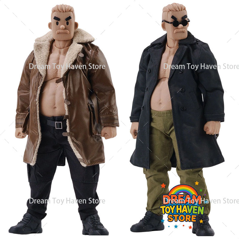 Leather Work Western - 1/10 Scale Male Middle-aged Fat Leather
