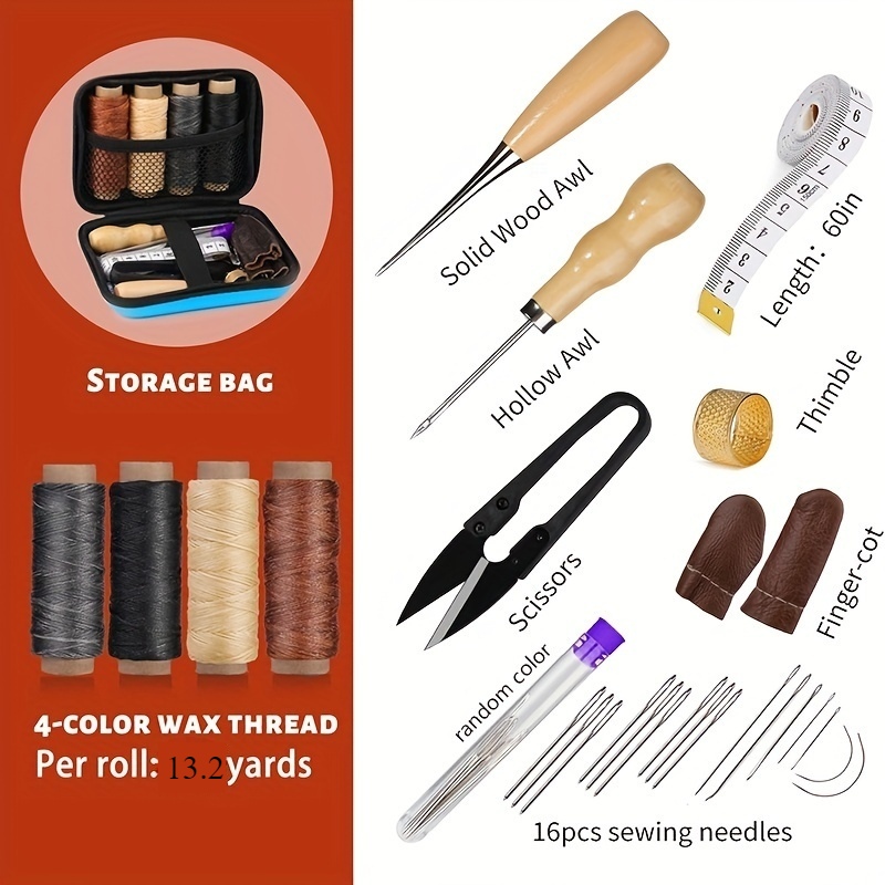 [Leather Sewing Kit] Leather S - Upholstery Leather Work recension och pris