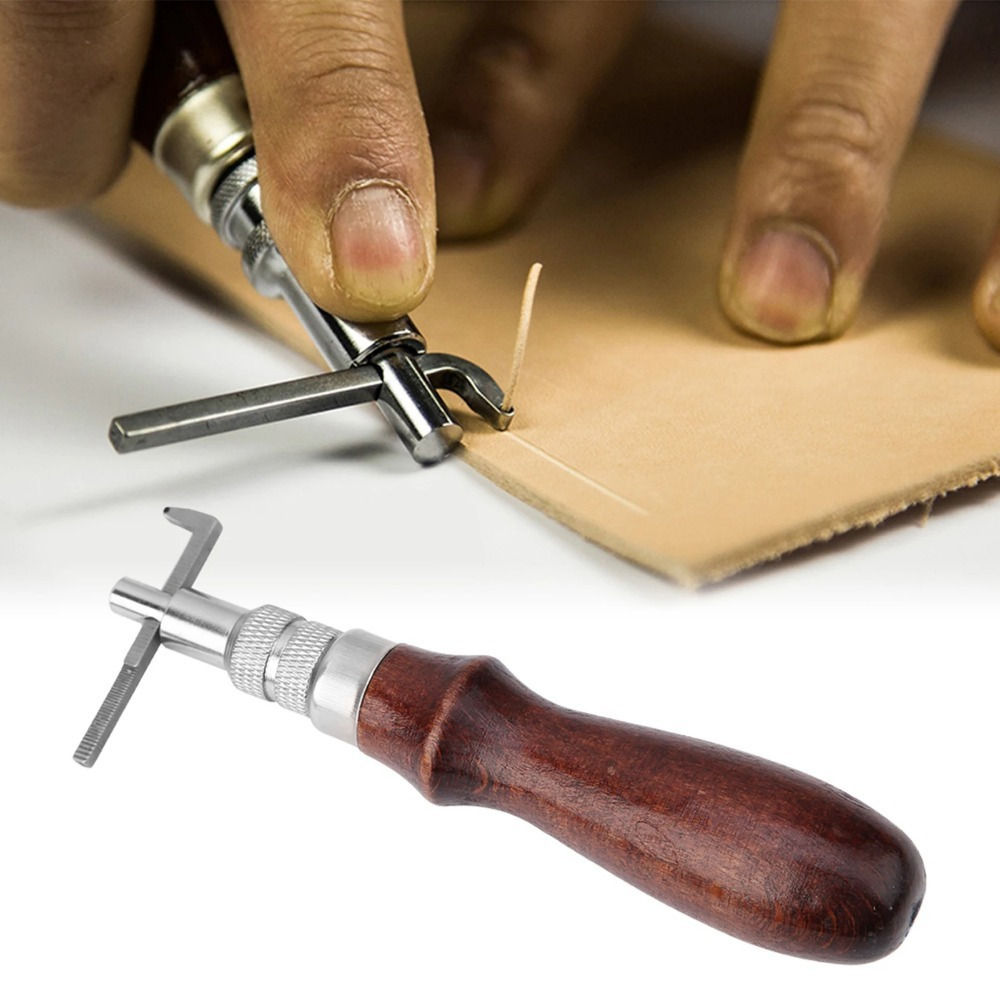 1PC Adjustable Leather Edge St - Leatherworking Equipment recension och pris