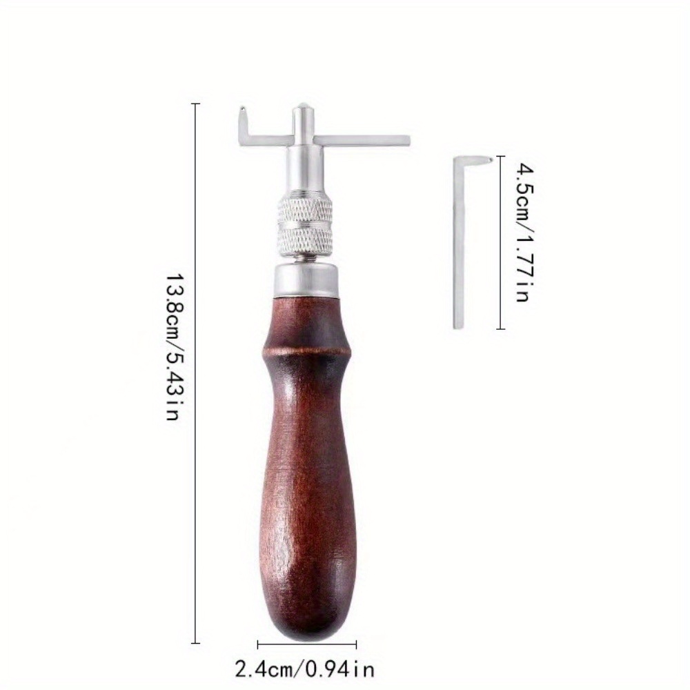 1PC Adjustable Leather Edge St - Leatherworking Equipment recension och pris