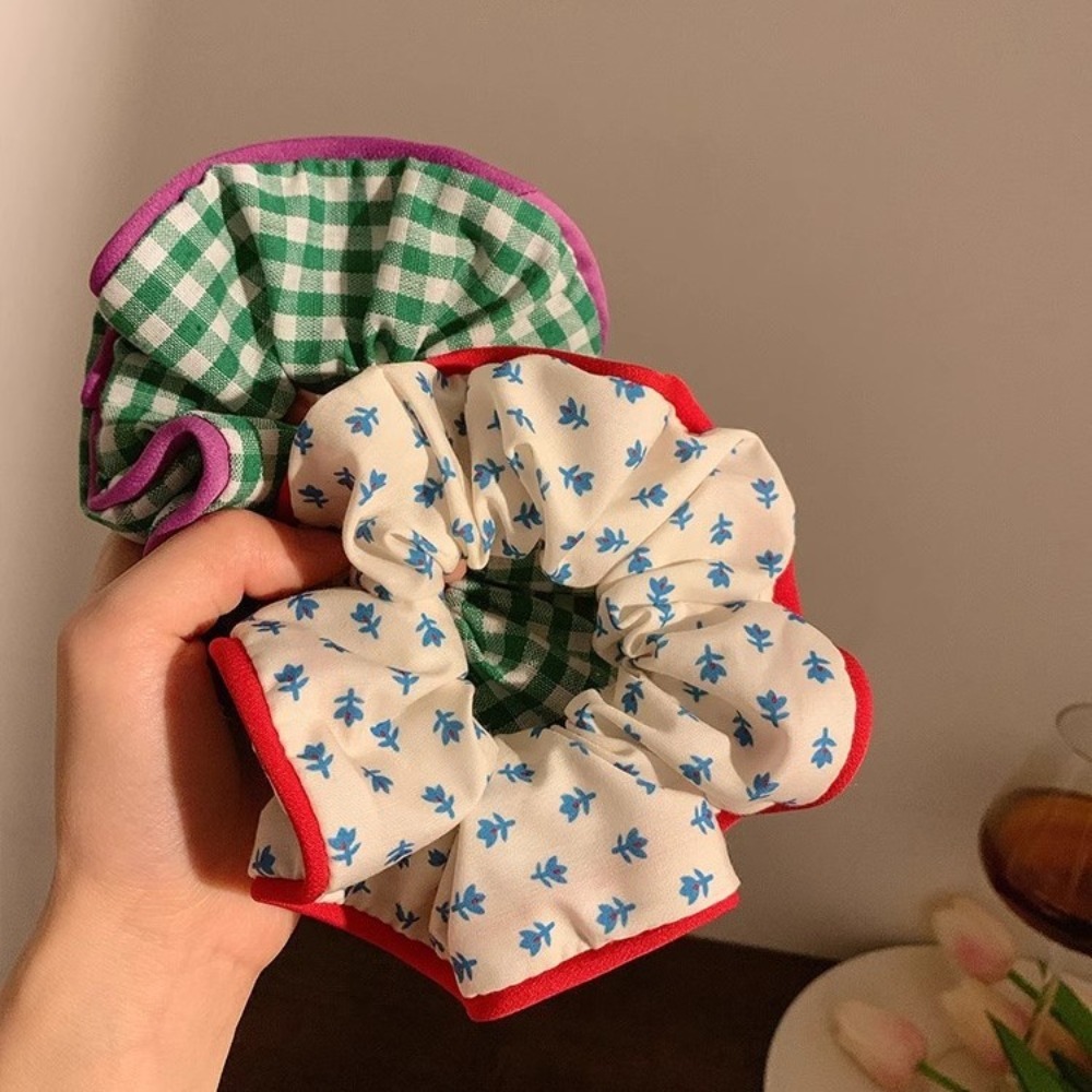 1/2pcs Floral Hair Small Fresh - Leatherwork Pony recension och pris