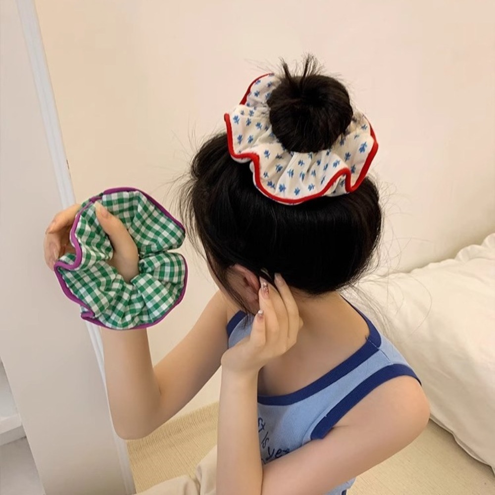 1/2pcs Floral Hair Small Fresh - Leatherwork Pony recension och pris