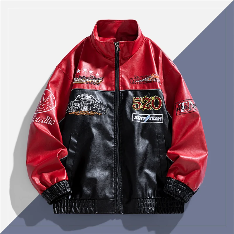 Trend Handsome Winter Outdoor  - Leather Work Jacket recension och pris