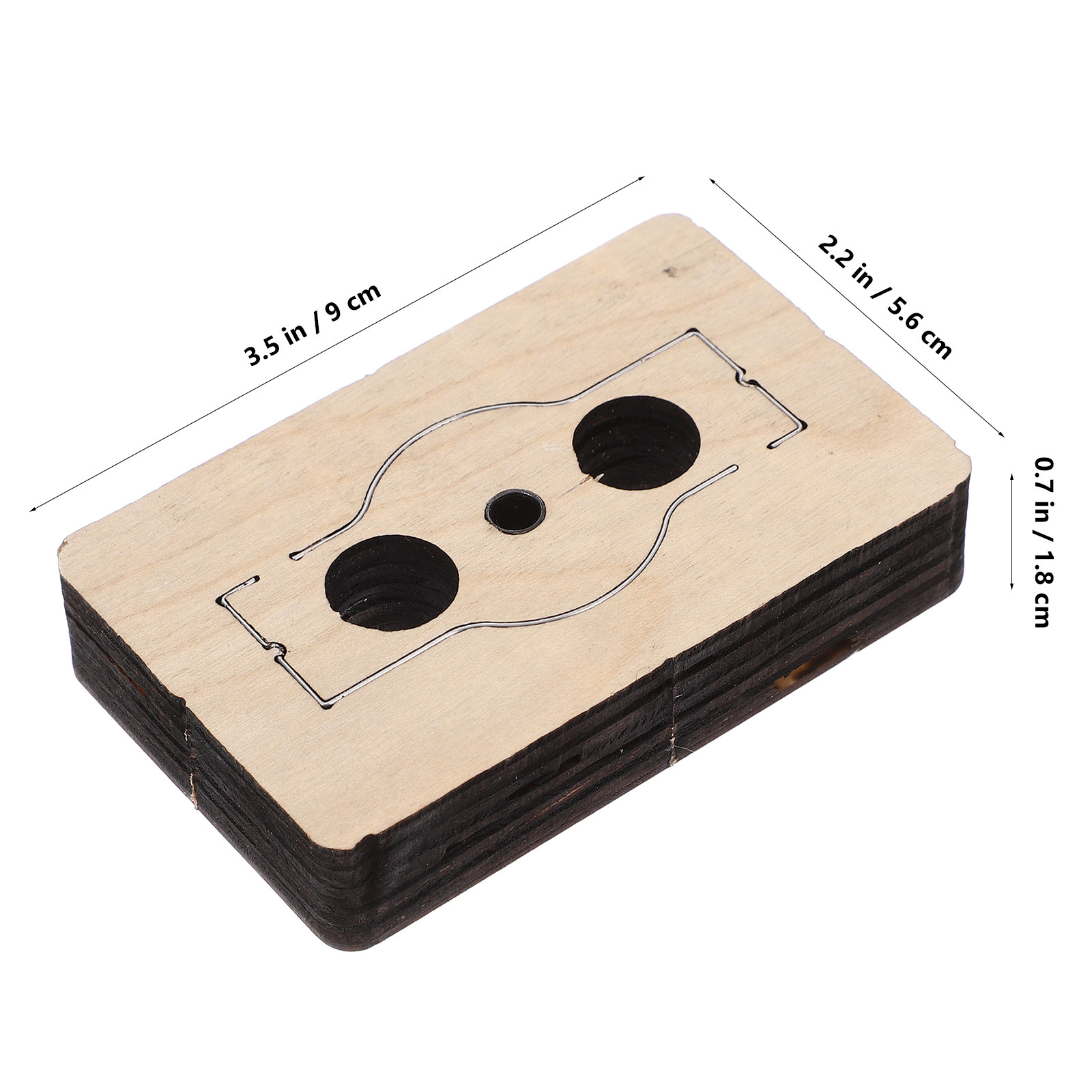 Scarf Buckle Template Crafting - Leatherwork Templates recension och pris