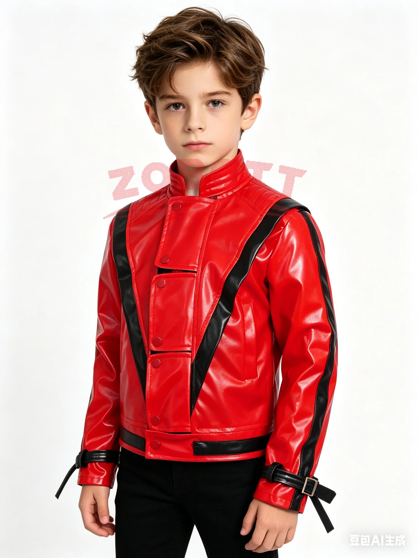 Michael Joseph Jackson Leather - Leather Work Jacket recension och pris