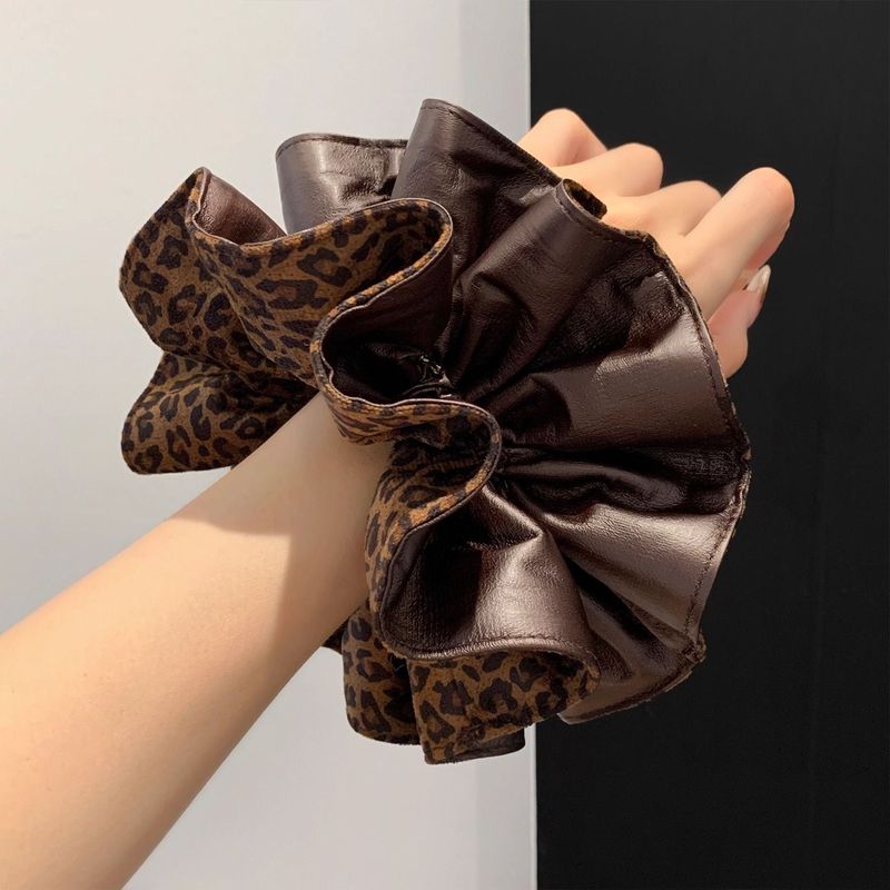 1pc Korean-style brown leopard - Leatherwork Pony recension och pris