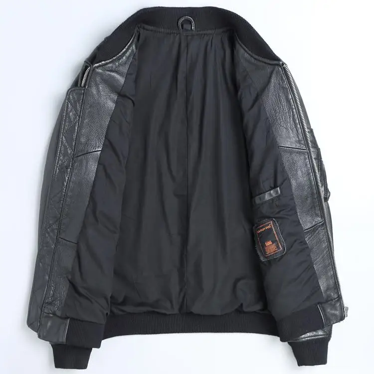 YR!Free shipping.wholesales.Br - Leather Work Jacket recension och pris