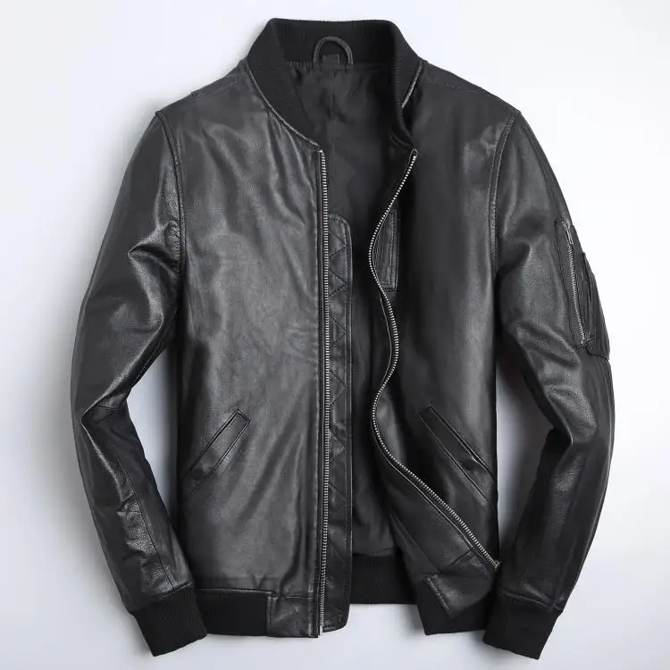 YR!Free shipping.wholesales.Br - Leather Work Jacket recension och pris