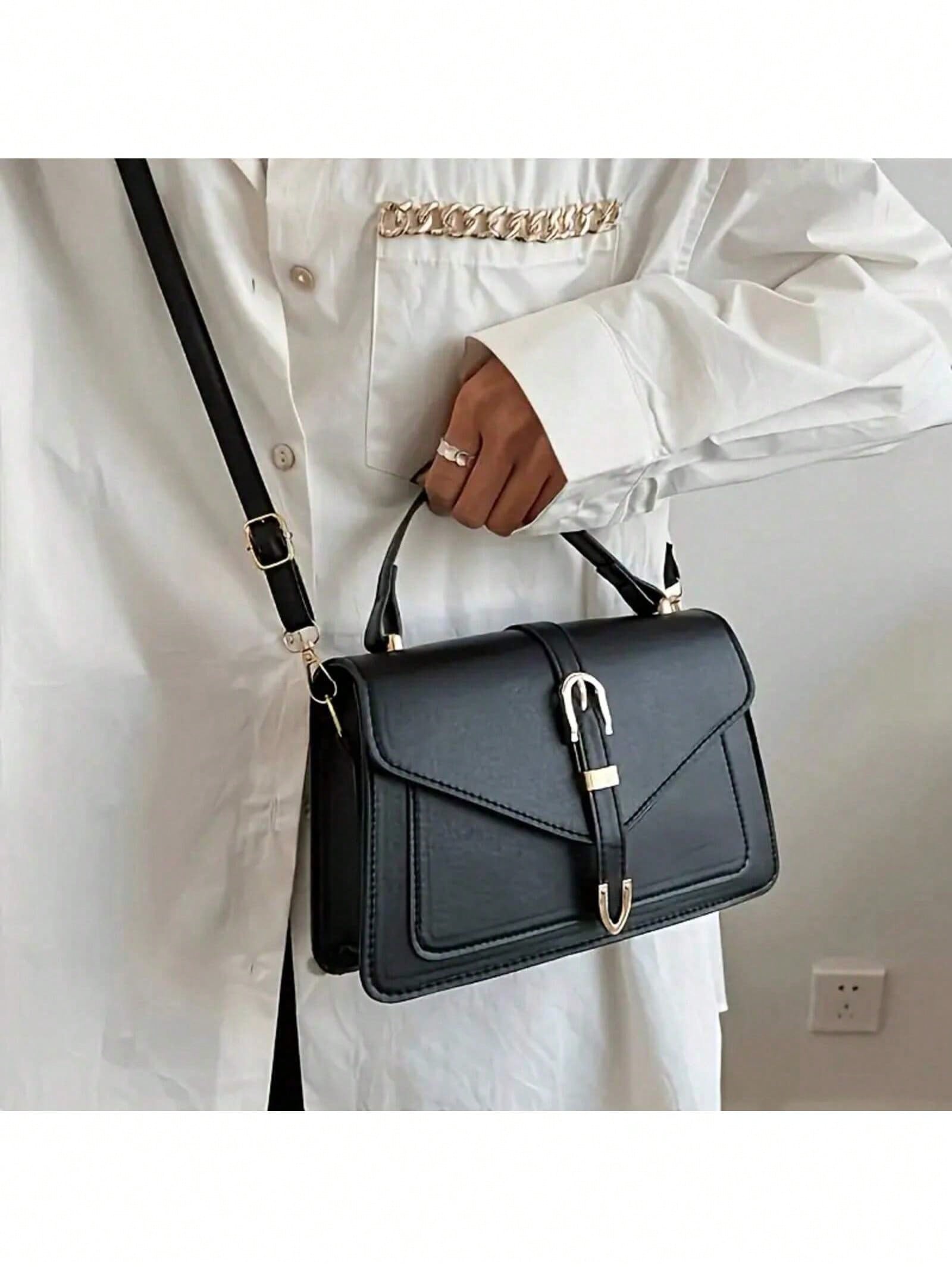 Women PU Leather Handbag Elega - Leather Work Is recension och pris