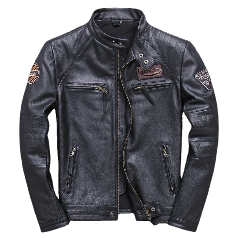 Fashion Biker Jackets Vintage  - Leather Work Jacket recension och pris