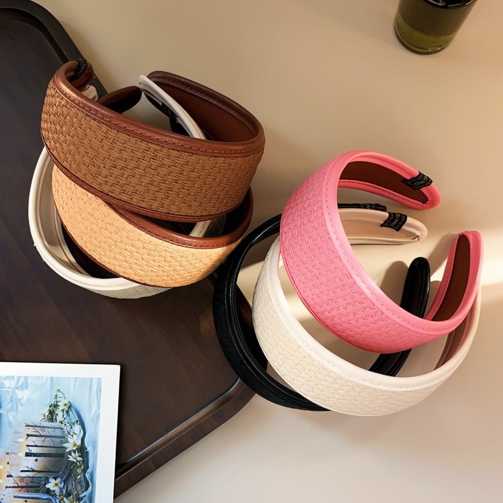 New 2025 Retro PU Leather Hair - Leatherwork Pony recension och pris