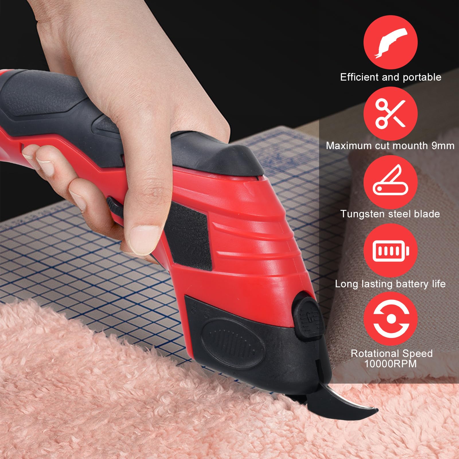 Cordless Electric Scissors Cut - Leatherworking Equipment recension och pris