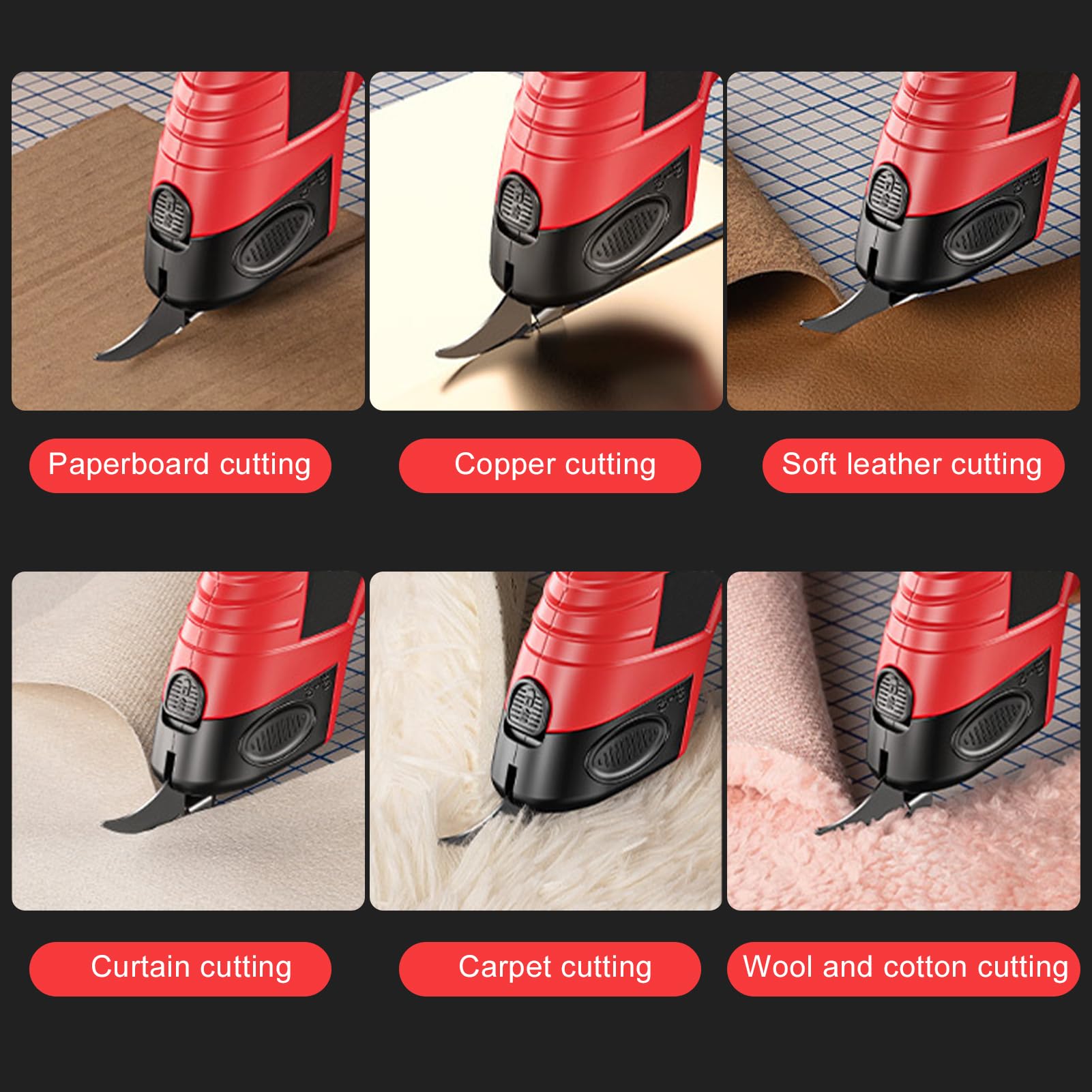 Cordless Electric Scissors Cut - Leatherworking Equipment recension och pris