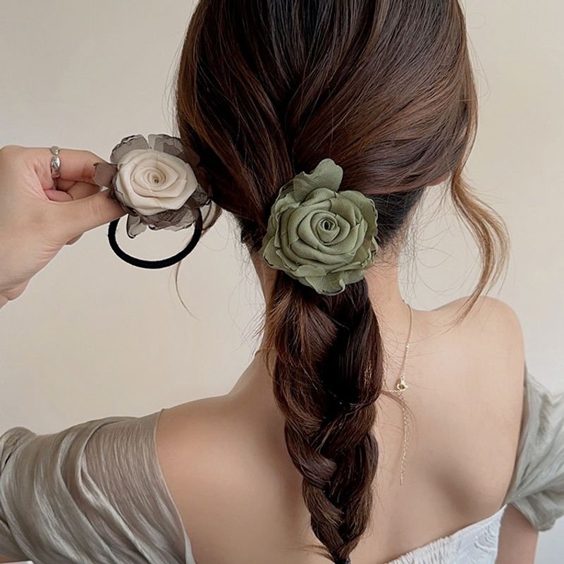 1pc Dried Rose Blossoms Head R - Leatherwork Pony recension och pris