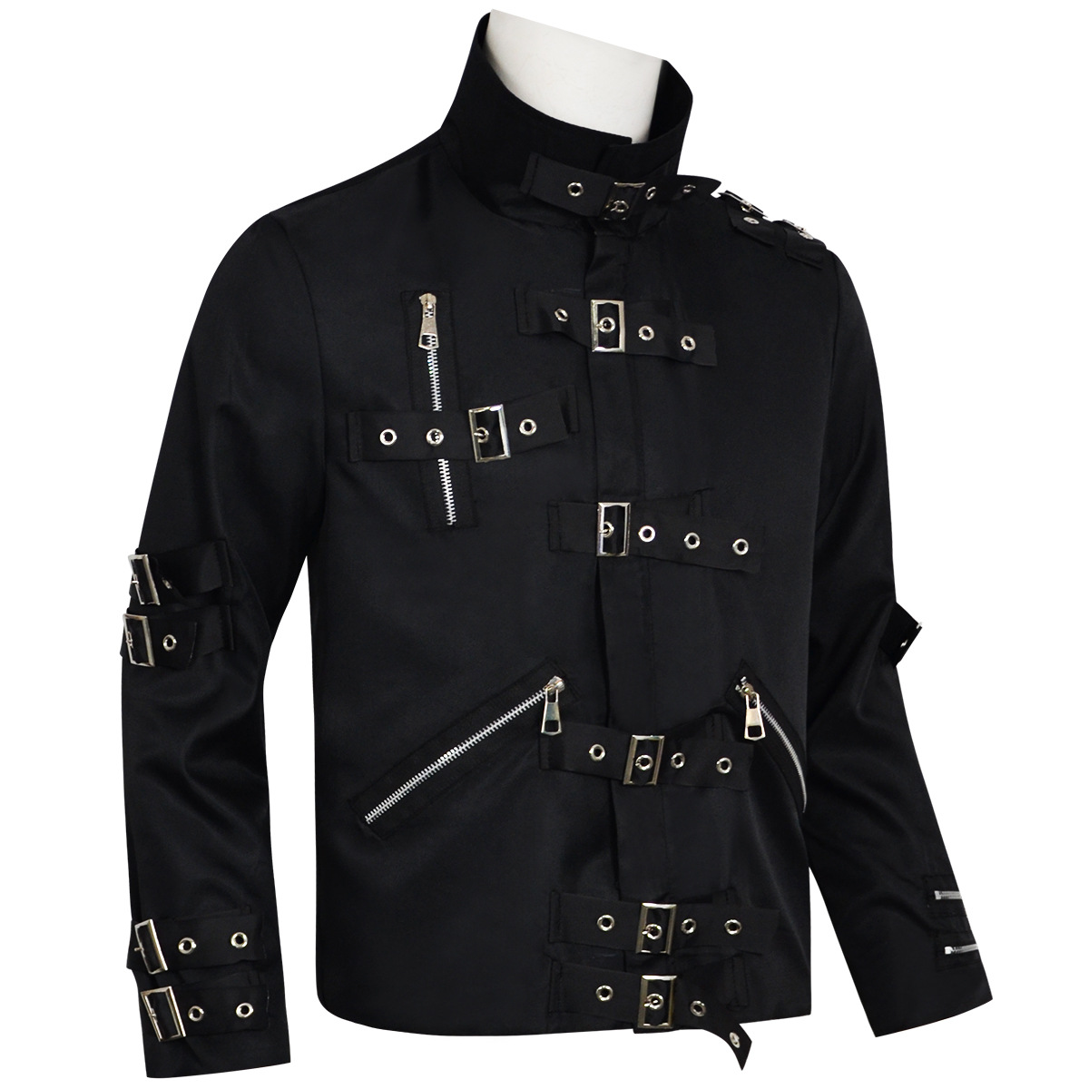 Punk Heavy Metal V8 Leather Ja - Leather Work Jacket recension och pris