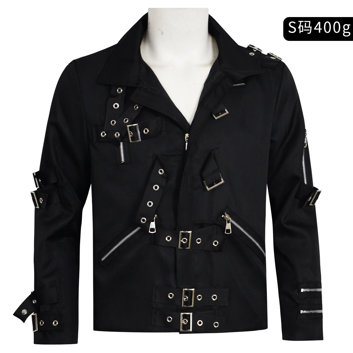 Punk Heavy Metal V8 Leather Ja - Leather Work Jacket recension och pris