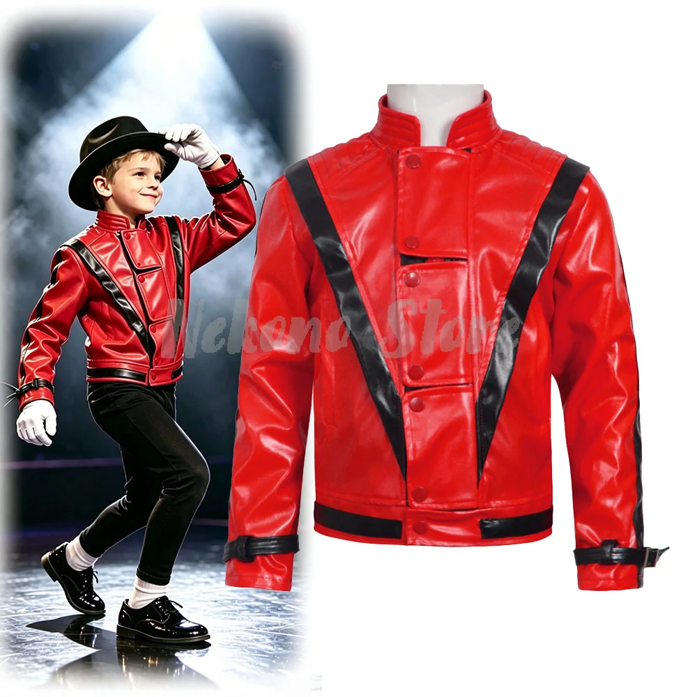 Michael Jackson Thriller Scary - Leather Work Jacket recension och pris