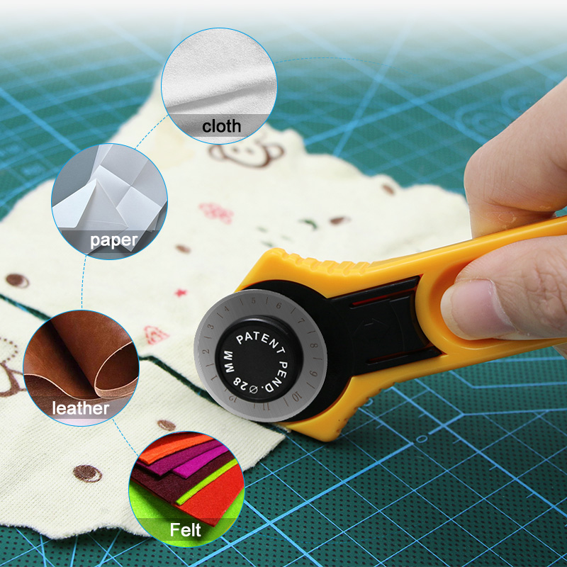 28mm /45mm Rotary Cutter Patch - Leatherwork Knife recension och pris