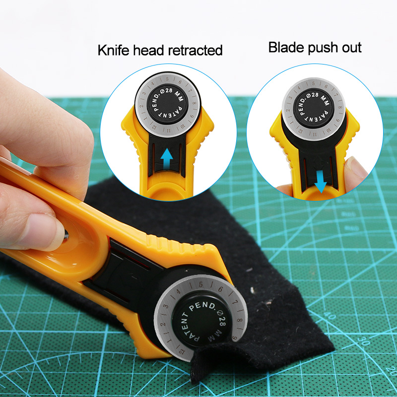 28mm /45mm Rotary Cutter Patch - Leatherwork Knife recension och pris
