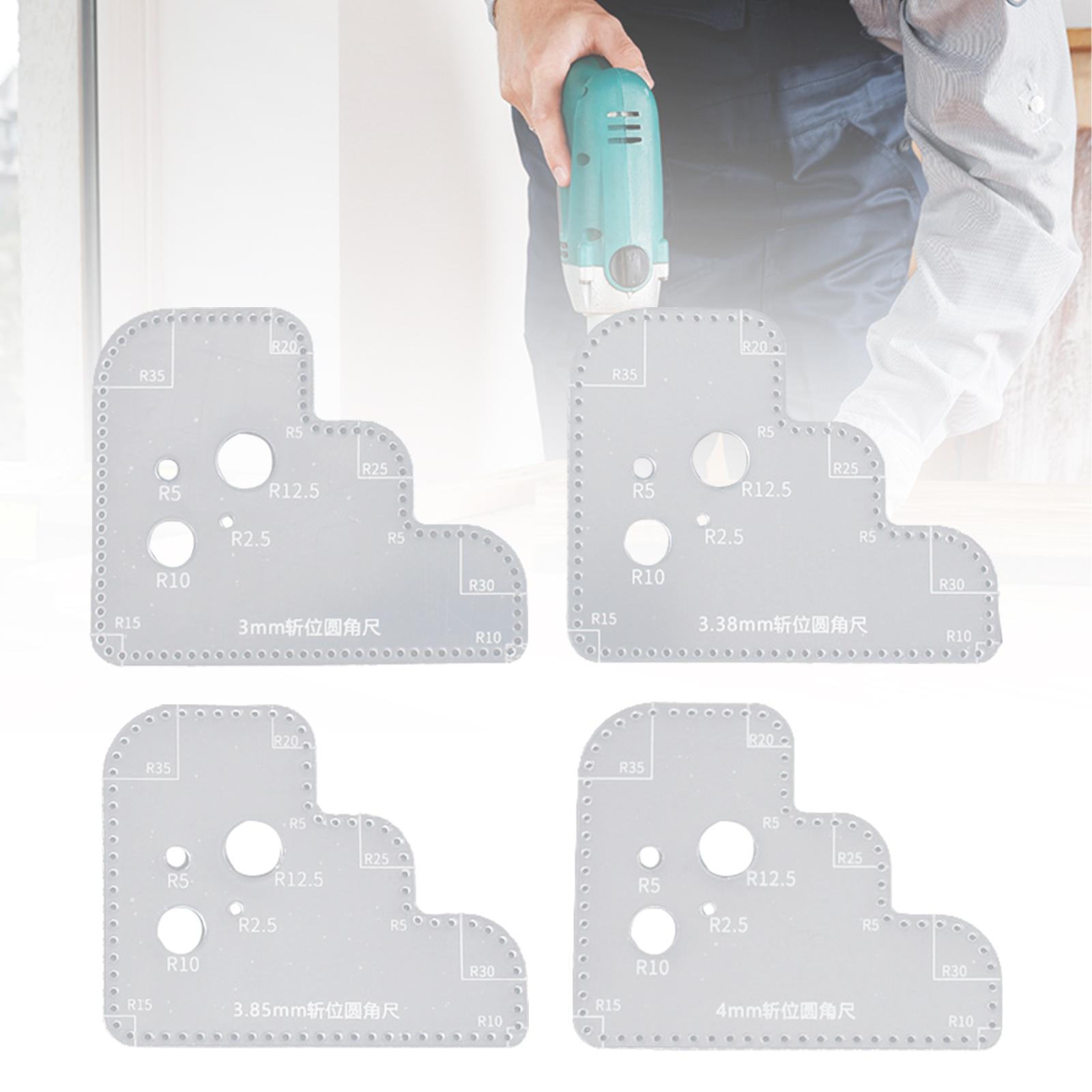 Clear Acrylic Circle Template  - Leatherwork Templates recension och pris
