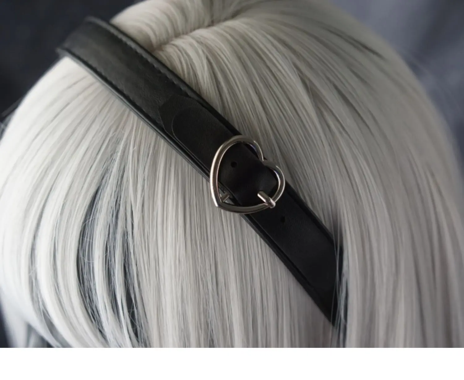Gothic Leather bucket Headband - Leatherwork Pony recension och pris