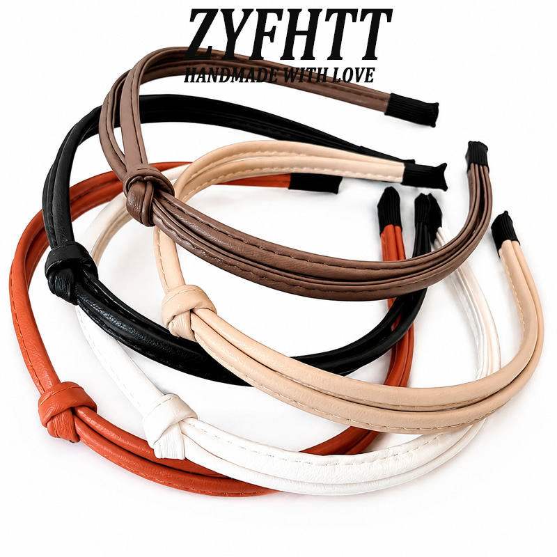 1/5pcs ZYFHTT PU Leather Headb - Leatherwork Pony recension och pris